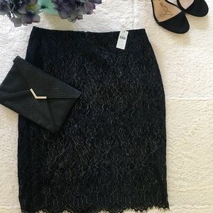 Banana Republic Lace Pencil Skirt ✨